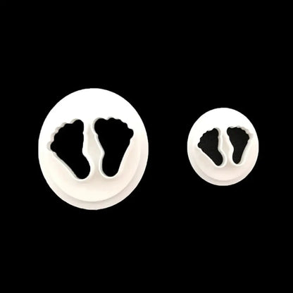 3D DIY Baby Feet Cookie Mould 2pcs - Baby World
