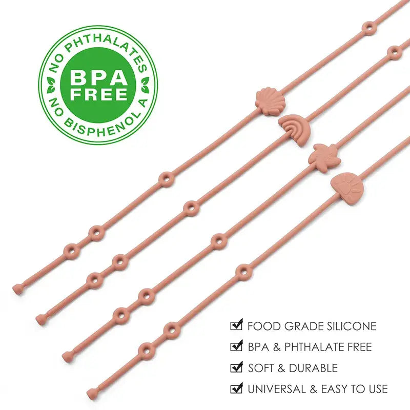silicone Pacifier Chain | Baby World