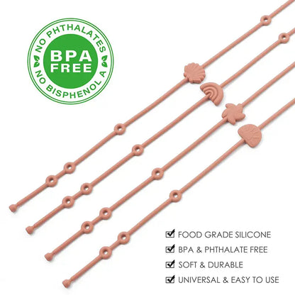 silicone Pacifier Chain | Baby World