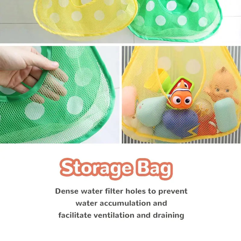 Baby Bath Toys Mesh Net Storage Bag - Baby World
