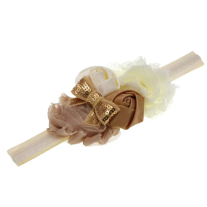 Baby Chiffon Floral Hair Band - Baby World