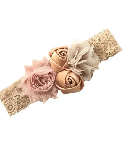 Baby Chiffon Floral Hair Band - Baby World