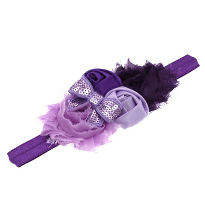 Baby Chiffon Floral Hair Band - Baby World