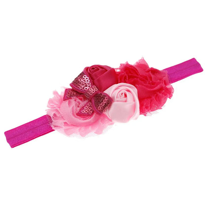 Baby Chiffon Floral Hair Band - Baby World