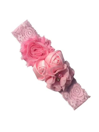 Baby Chiffon Floral Hair Band - Baby World