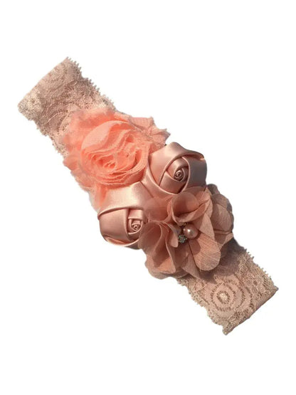 Baby Chiffon Floral Hair Band - Baby World