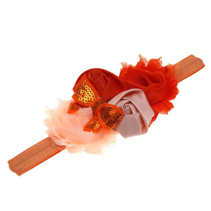 Baby Chiffon Floral Hair Band - Baby World