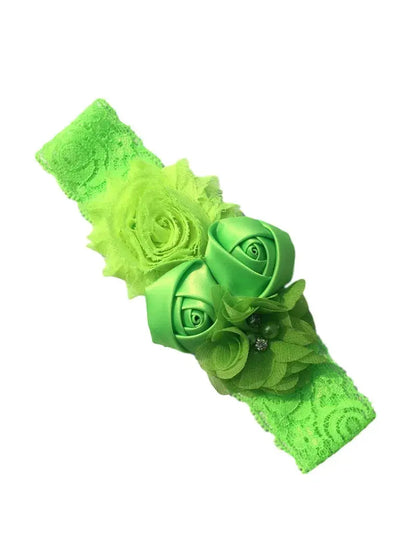Baby Chiffon Floral Hair Band - Baby World