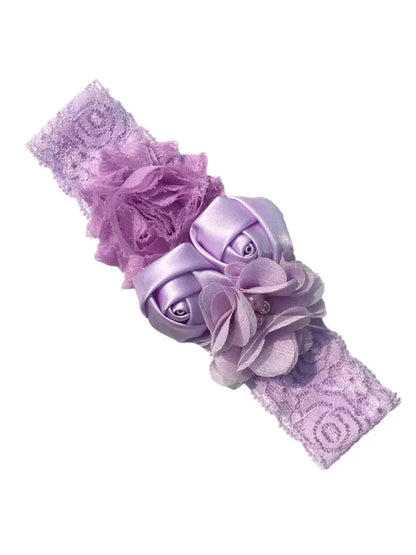 Baby Chiffon Floral Hair Band - Baby World