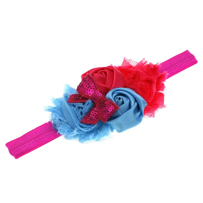 Baby Chiffon Floral Hair Band - Baby World