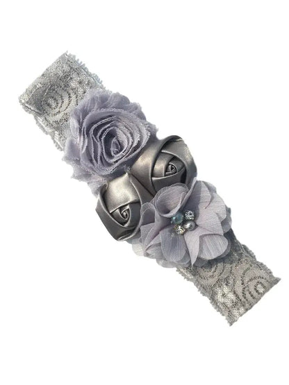 Baby Chiffon Floral Hair Band - Baby World