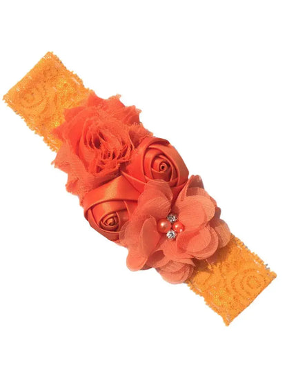 Baby Chiffon Floral Hair Band - Baby World