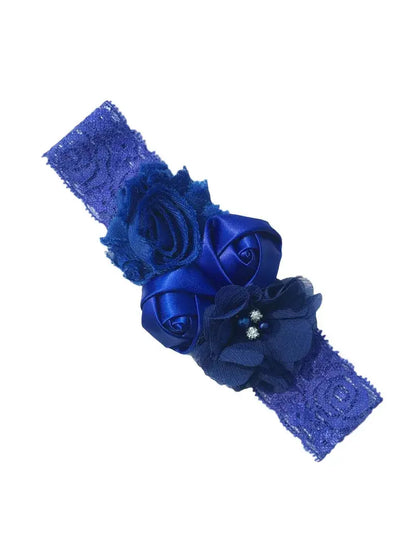 Baby Chiffon Floral Hair Band - Baby World