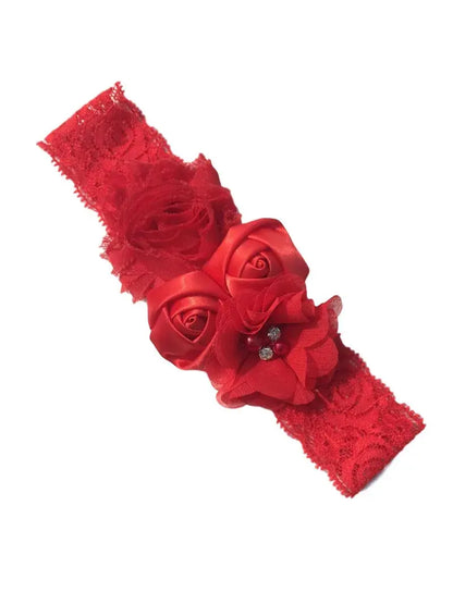 Baby Chiffon Floral Hair Band - Baby World