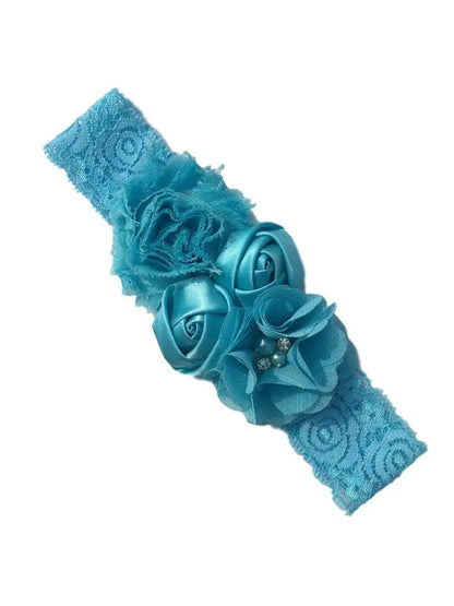 Baby Chiffon Floral Hair Band - Baby World