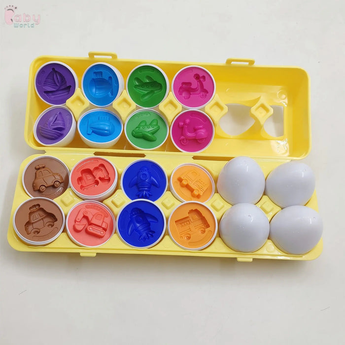 Baby Educational Smart Egg Shape Matching Sorters Toys Baby World