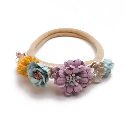 Baby Girl Floral Elastic Hair Band | Baby World