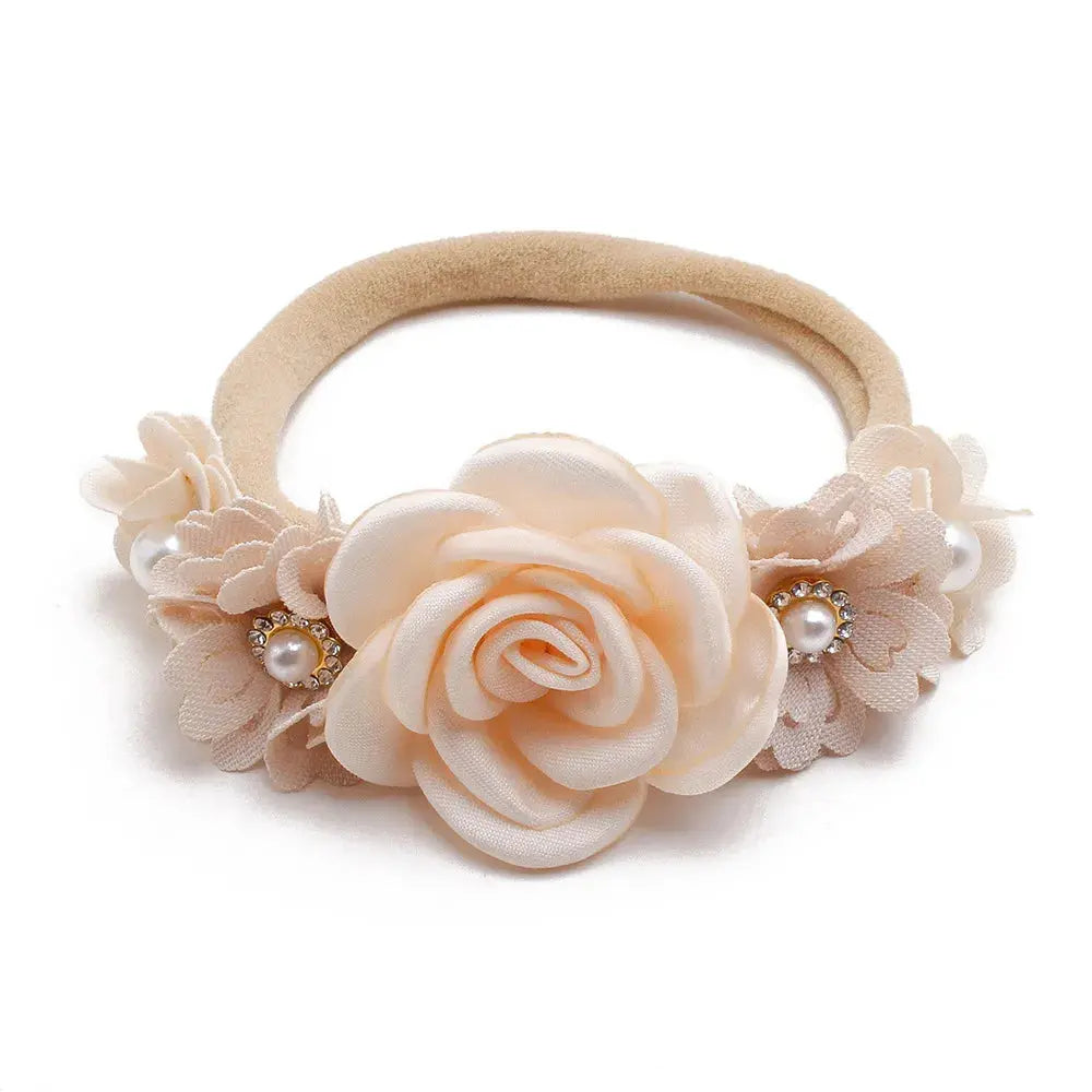 Baby Girl Floral Elastic Hair Band | Baby World