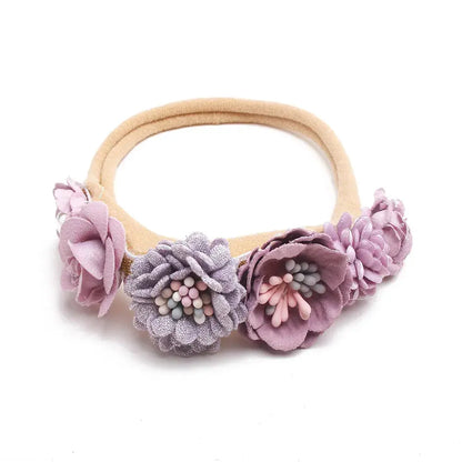 Baby Girl Floral Elastic Hair Band | Baby World
