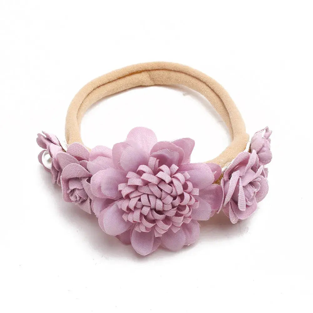 Baby Girl Floral Elastic Hair Band | Baby World