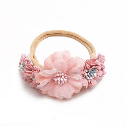 Baby Girl Floral Elastic Hair Band | Baby World