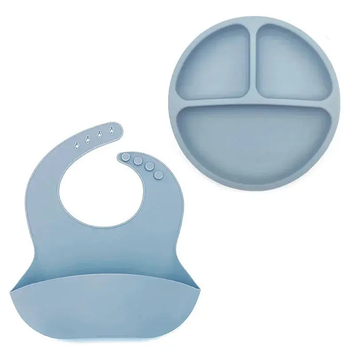 Baby Safe Sucker Silicone Dining Plate - Baby World