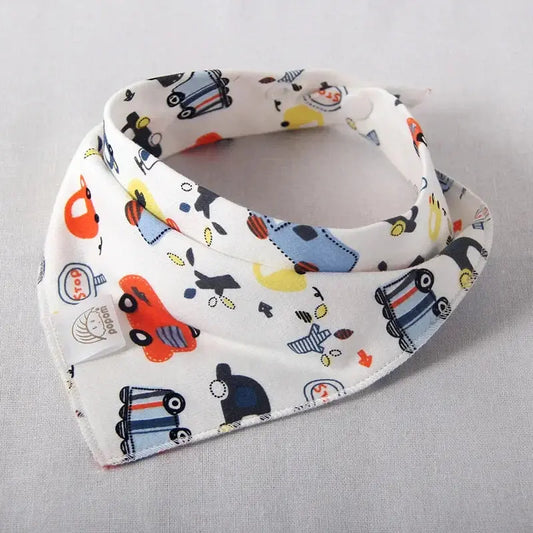 Triangle Baby Cotton Bibs | See Baby