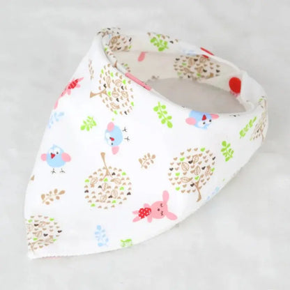 Triangle Baby Cotton Bibs | See Baby
