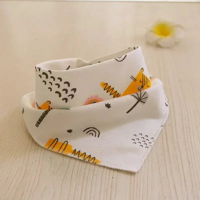 Triangle Baby Cotton Bibs | See Baby