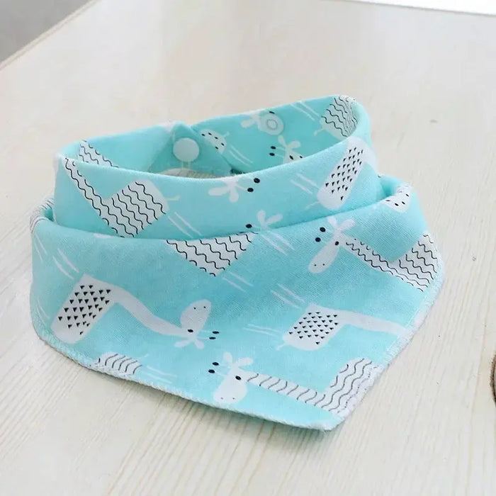 Triangle Baby Cotton Bibs | See Baby