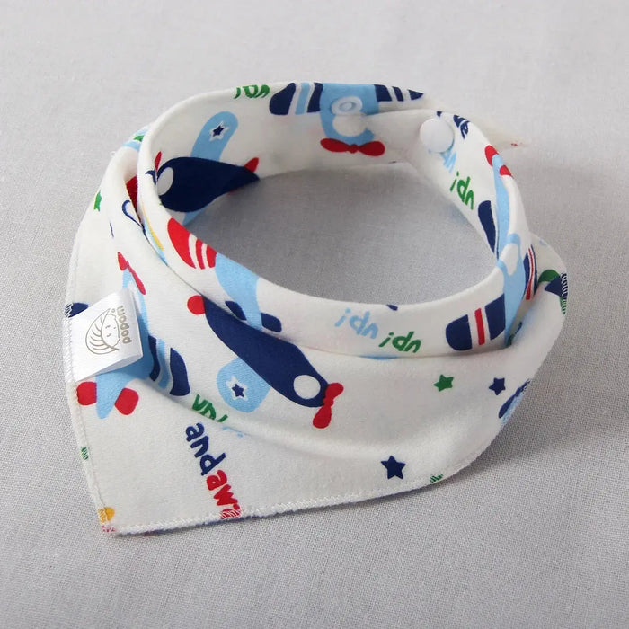 Triangle Baby Cotton Bibs | See Baby