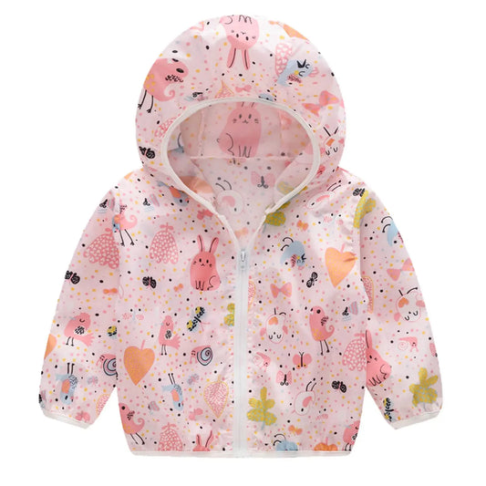 Boys Girls Hooded Rain Coat Summers - Baby World