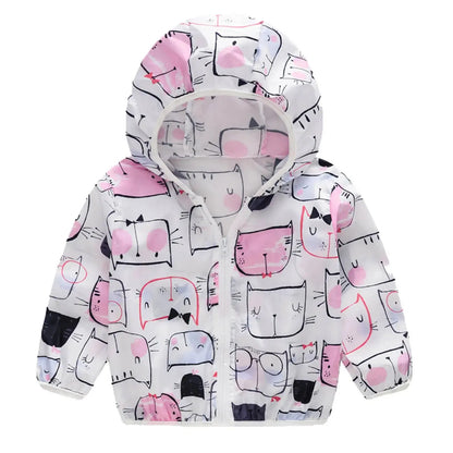 Boys Girls Hooded Rain Coat Summers - Baby World