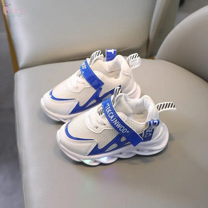 Breathable Kids Luminous Shoes Casual Sports Shoes Baby World