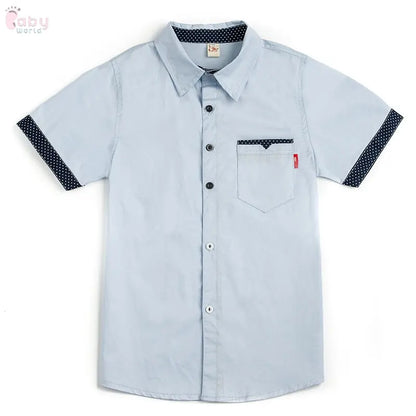 Children'S Polka Dot Short-Sleeved Shirt Baby World