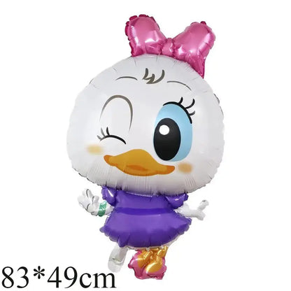 Children's Theme Mouse Daisy Donald Duck Mickey Mouse Balloon Birthday Party Decoration Baby Bath Products Balloon - Baby World