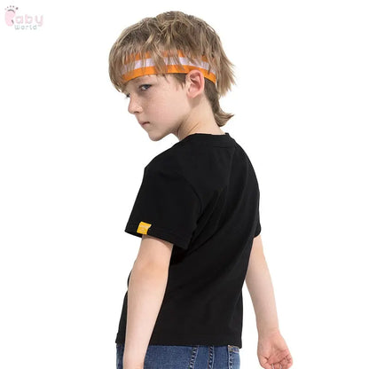 Children's letter print T-shirt Baby World