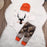 Citgeett Autumn  baby boy clothing sets Newborn Baby Boy Girl Deer Romper Pants Leggings Hat 3pcs Outfits Set Costume Baby World