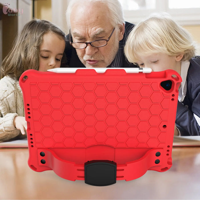 Compatible with Apple, New iPad 10.2 Honeycomb EVA Cover Baby World