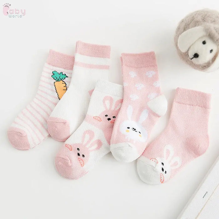 Cotton breathable boys and girls socks Baby World