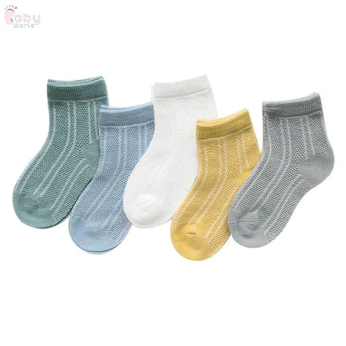Cotton breathable boys and girls socks Baby World