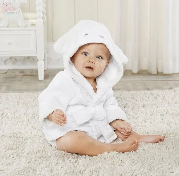 Cute Cartoon Animal Modeling Baby Bathrobes Baby World