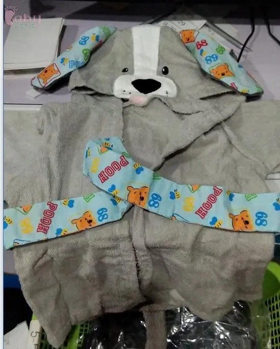 Cute Cartoon Animal Modeling Baby Bathrobes Baby World