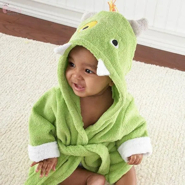 Cute Cartoon Animal Modeling Baby Bathrobes Baby World