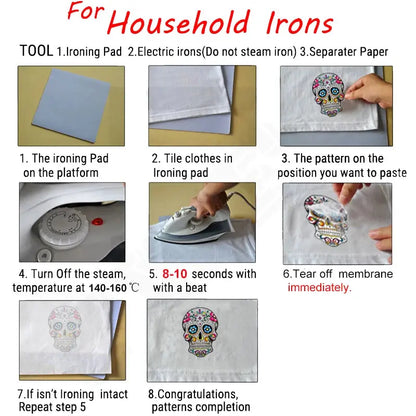 Cute Shirt Diy Accessory Heat Transfer Clothes Stickers - Baby World