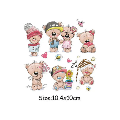 Cute Shirt Diy Accessory Heat Transfer Clothes Stickers - Baby World