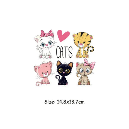 Cute Shirt Diy Accessory Heat Transfer Clothes Stickers - Baby World