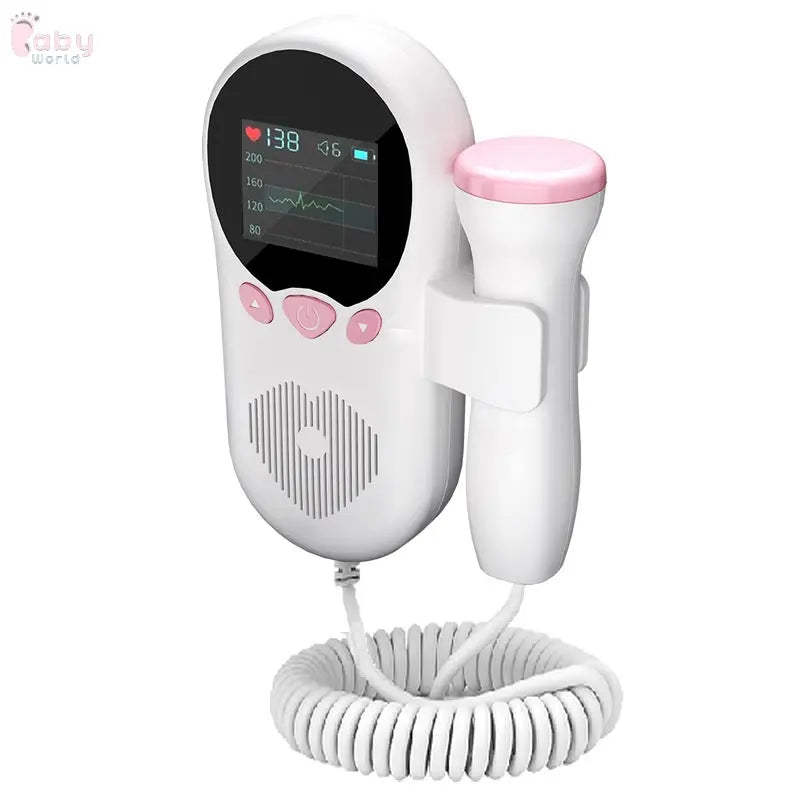 Fetal Heart Rate Monitor Home Pregnancy Baby Fetal Sound Heart Rate Detector Baby World