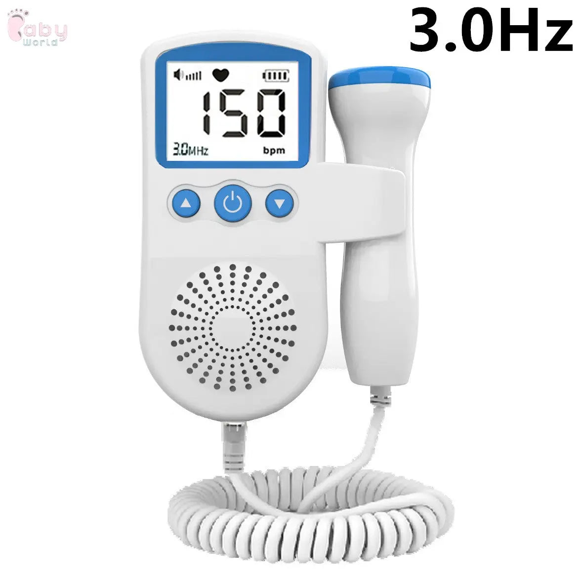Fetal Heart Rate Monitor Home Pregnancy Baby Fetal Sound Heart Rate Detector Baby World