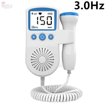 Fetal Heart Rate Monitor Home Pregnancy Baby Fetal Sound Heart Rate Detector Baby World